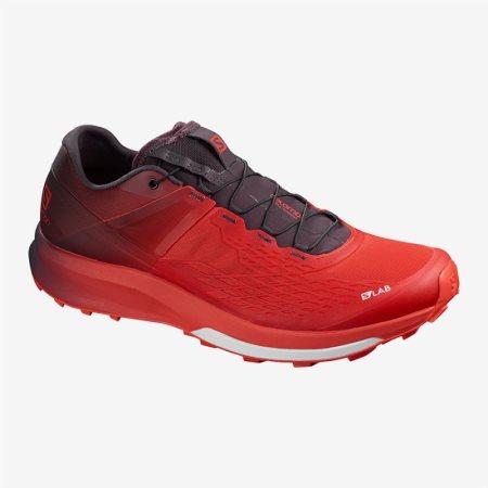Salomon S/LAB ULTRA 2 Mens Trail Running Shoes Red UK BAIN